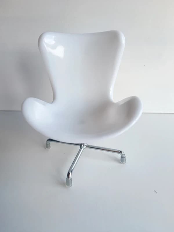 Miniature fauteuil Egg Chair design Mid-Century