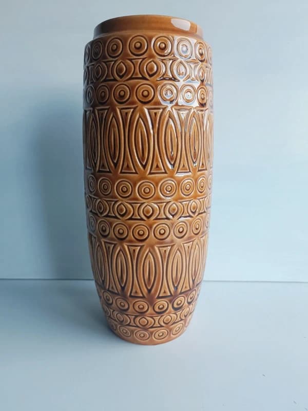 Vase Scheurich Hellas 264-30 céramique Allemagne de l'Ouest