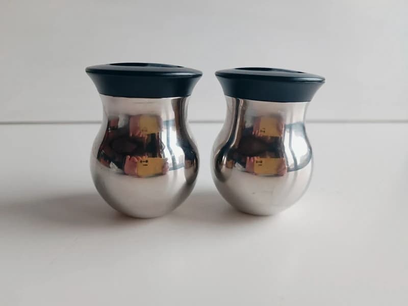 Salière et poivrière Berghoff en inox 18/10