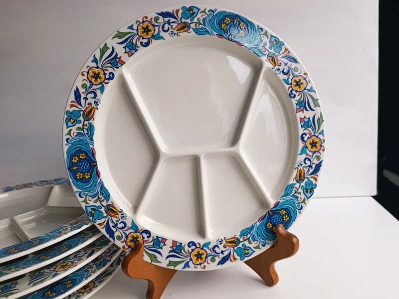 Lot de 6 assiettes à fondue Villeroy & Boch Izmir