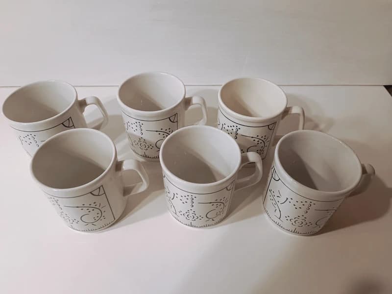 Lot de 6 mugs Seca Royal Boch